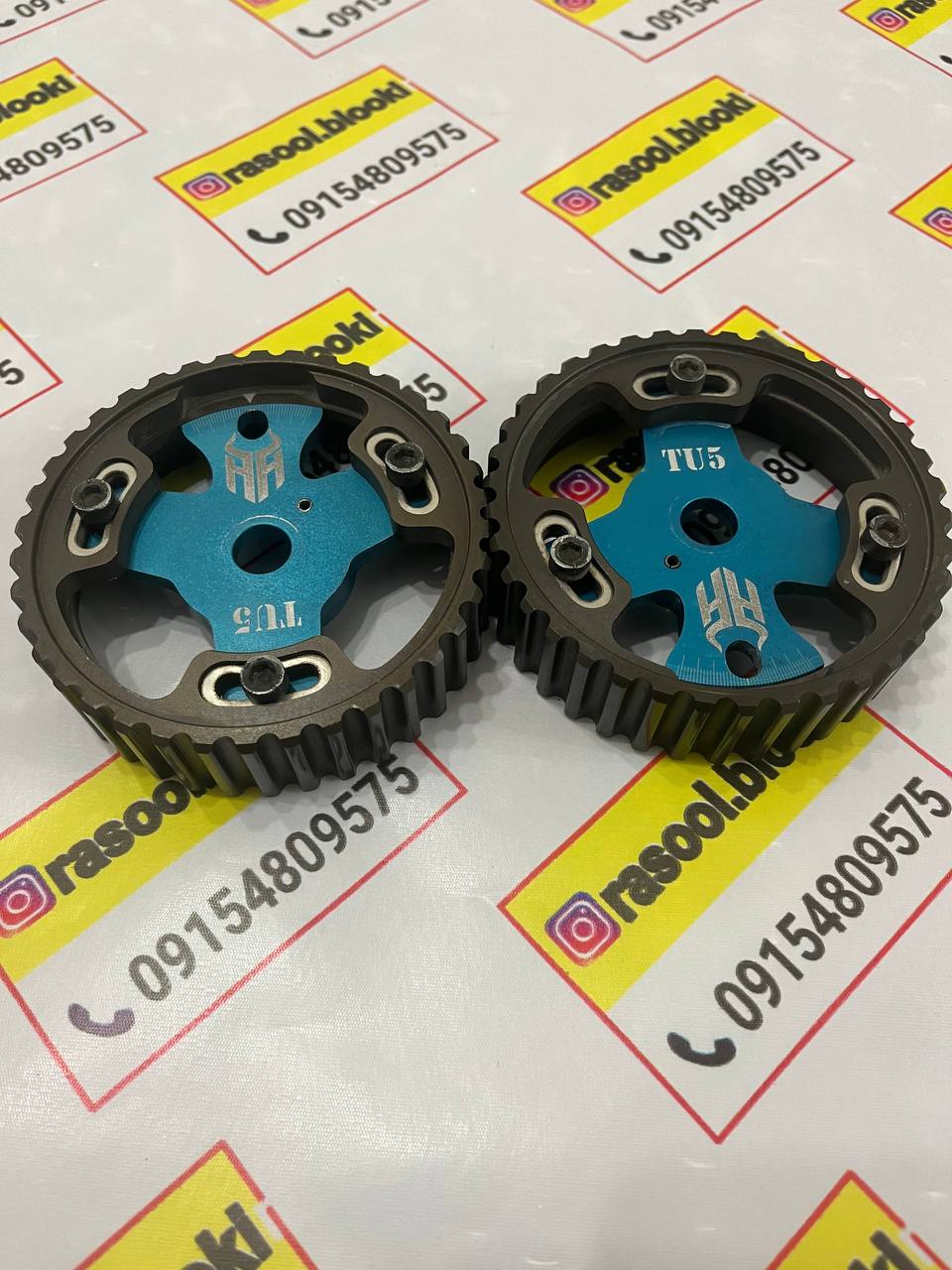 دنده میل سوپاپTu5 برندH&h  استوک