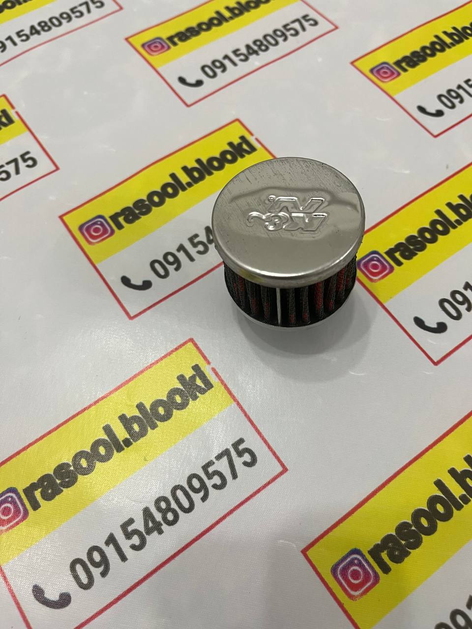 فیلتر سایزکوچک برندk&n‌بخارروغن